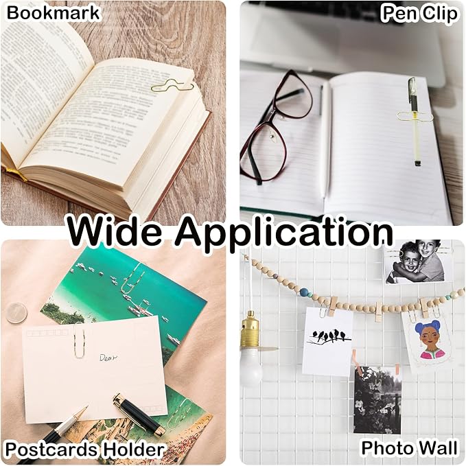 12Pcs Metal Pen Clip for Notebook, Portable Pen Holder Clip Pencil Clip - Image 6