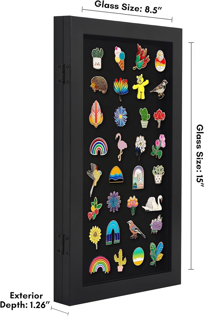 Americanflat 15x8.5 Pin Display Case - Image 2