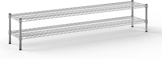 Regal Altair 14" Deep x 72" Wide x 14" Height Wire Shelving Kit | 2-Tier | NSF by Regal+Altair