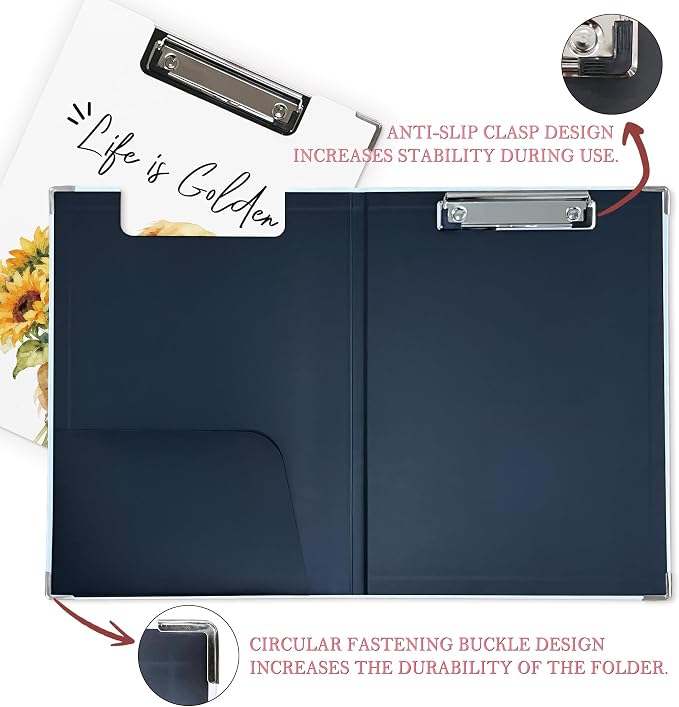 Golden Retriever Clipboard, Sunflower Dog Clipboard - Image 4