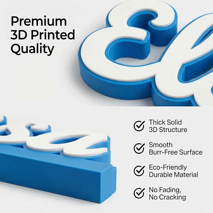 Custom 3D Desk Name Plate, Personalized Name Sign - Image 7