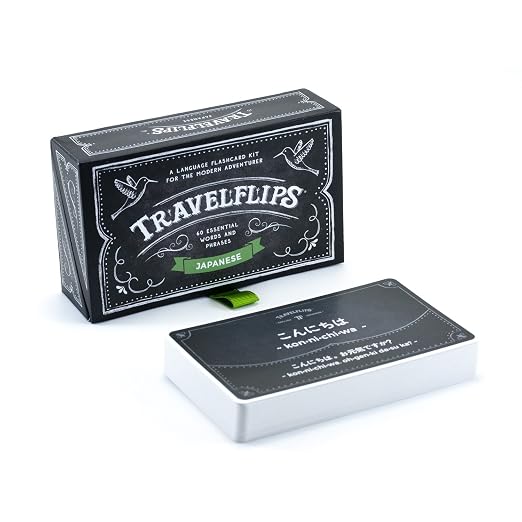 Japanese Flash Cards by TravelflipsFlashCards