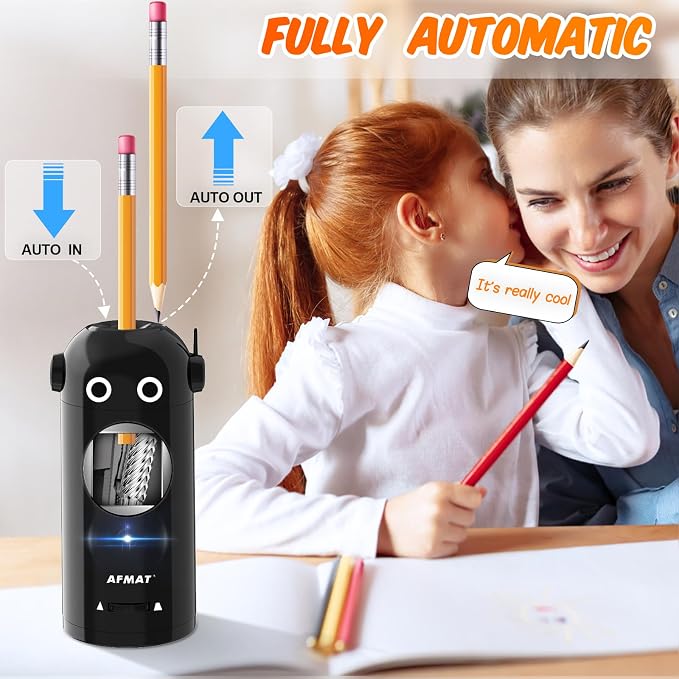 AFMAT Electric Pencil Sharpener - Image 2
