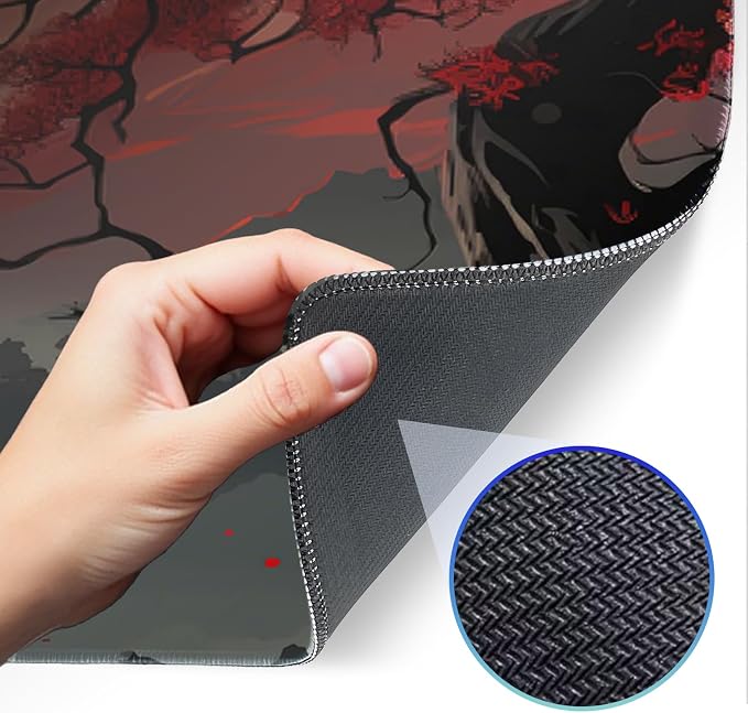 Japanese Gaming Mouse Pad, Non-Slip Rubber Base - Image 4