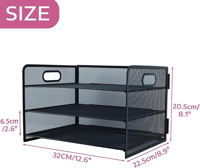 3 Tier Lettrer Tray Organizer - Image 2