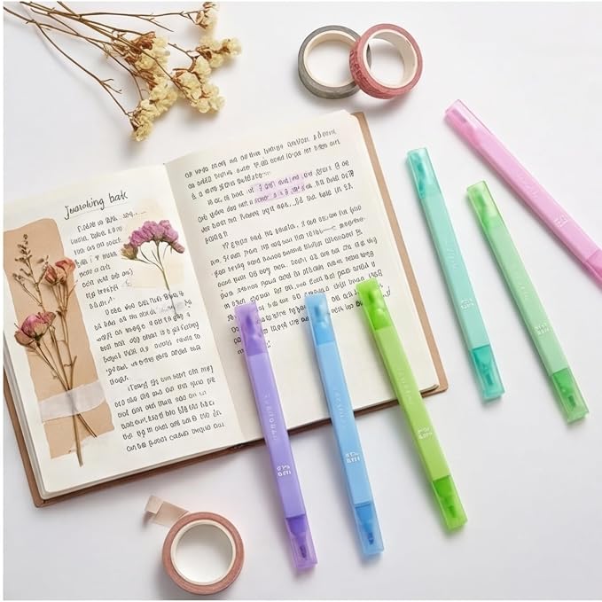 konket 6Pcs Aesthetic Cute Highlighters - Image 6