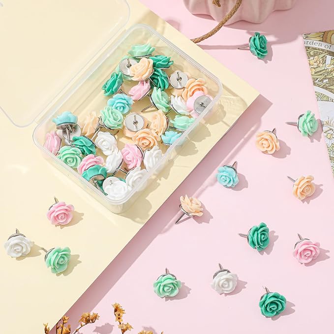 Dispowreath 50 Pcs Flower Push Pins - Image 3