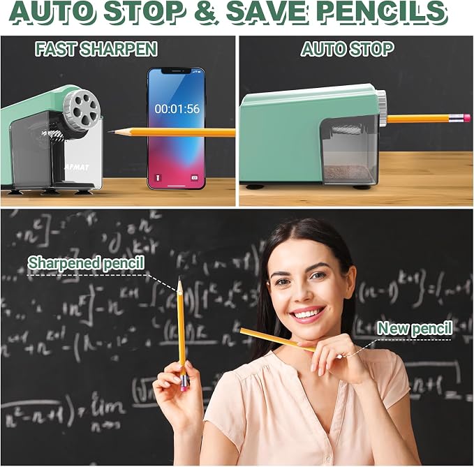 AFMAT Electric Pencil Sharpener - Image 3