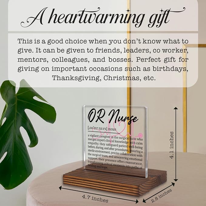 OR Nurse Gifts, Thank You Appreciation Gifts - Image 4