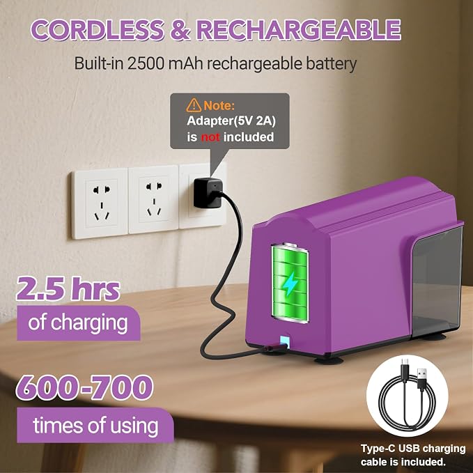 AFMAT Electric Pencil Sharpener - Image 6
