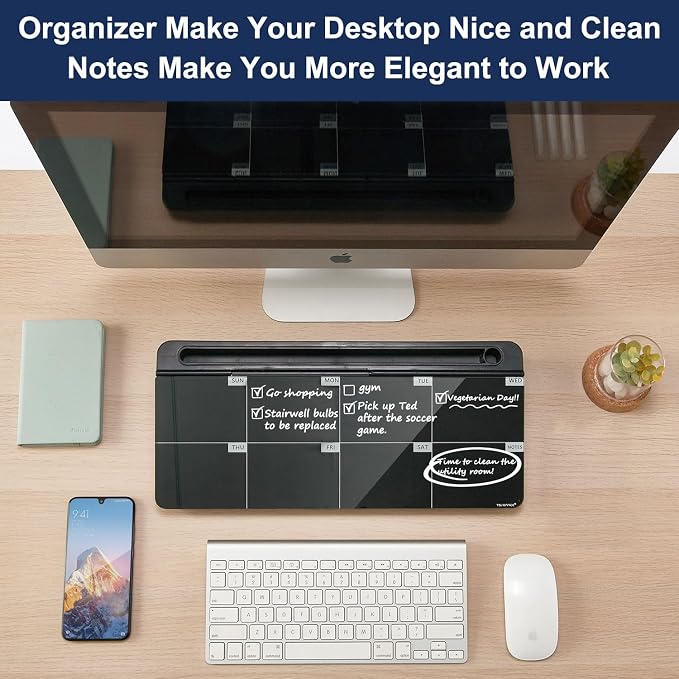 TSJ OFFICE Desktop Whiteboard Dry-Erase-Board - Image 8