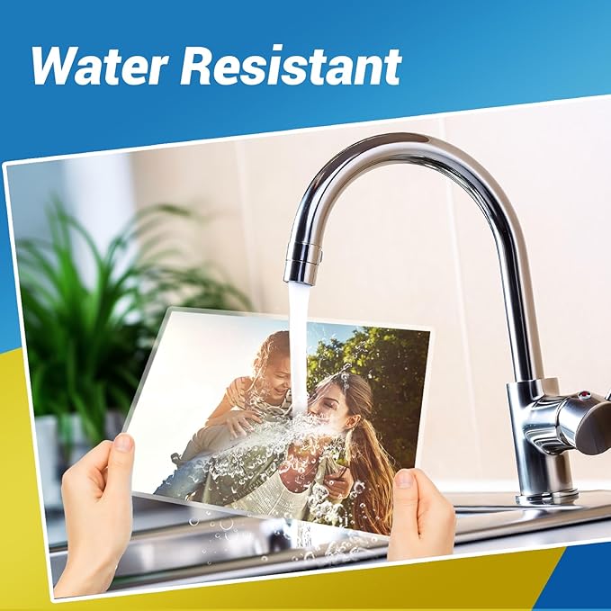 Uinkit Matte Thermal Laminating Sheets, 9 x 11.5 Inches 3 Mil Clear Anti-Glare with Matte Finish 30 Pack Fitted for Letter Size Laminating Pouches 8.5 x 11 inches-DeskLoop Office