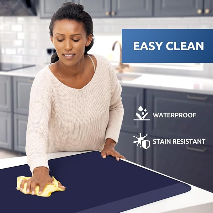 KitchenClouds Kitchen Mat Cushioned Anti Fatigue Rug 20"x39" Water Resistant - Image 3