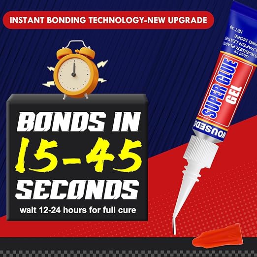48 x 3g Super Glue Gel, Fast Strong Adhesive, Strong Cyanoacrylate Glue - Image 4