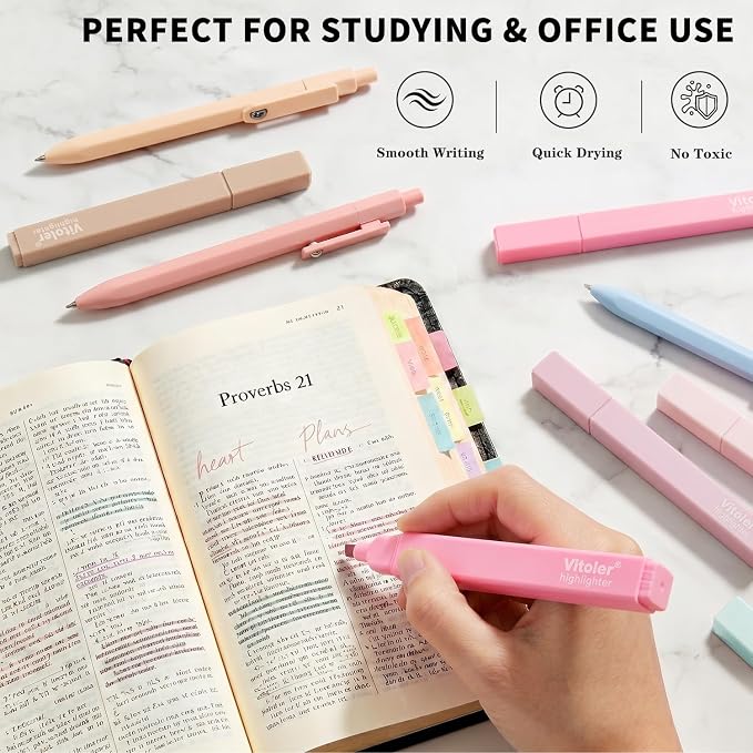 Piochoo Highlighters and Pens Set - Image 4