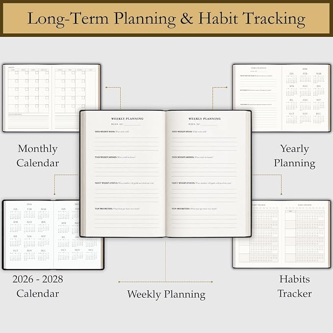 Time Blocking and ADHD Planner by Refine Days. 180 Undated Pages, To Do List - Image 4