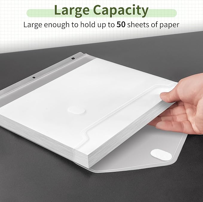 Sooez 30 Pack Binder Folders - Image 4