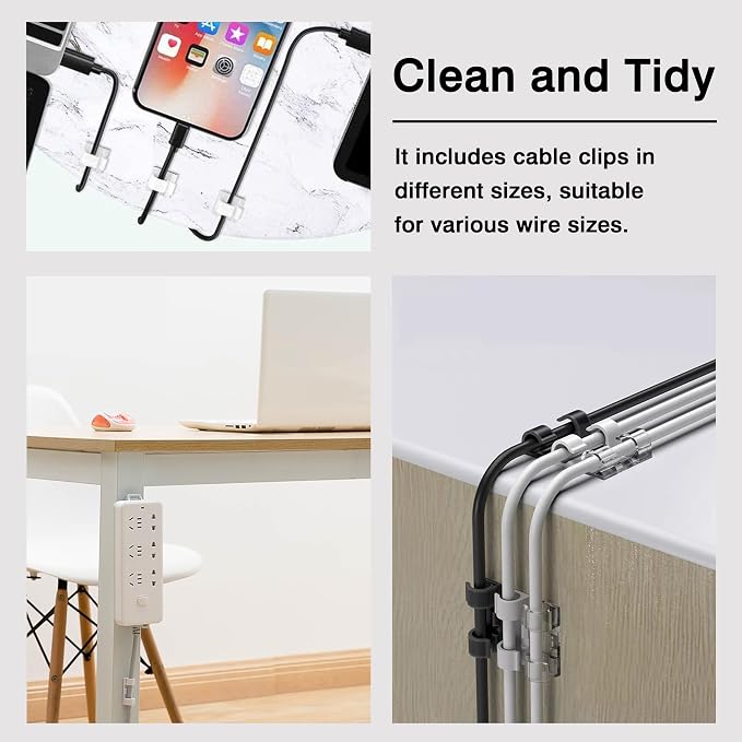 Adhesive Punch-Free Socket Holder, Self-Adhesive Power Strip Holder Wall - Image 4