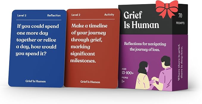 Grief is Human | Family & Friends Conversation Cards by ParentsAreHuman