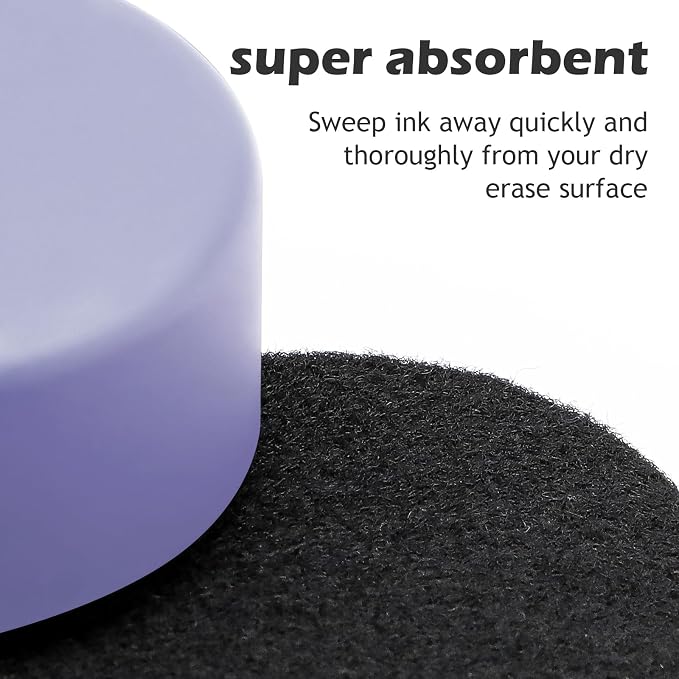 Ddaowanx Dry Erase Erasers, Magnetic Whiteboard Eraser Classroom Must Haves - Image 3