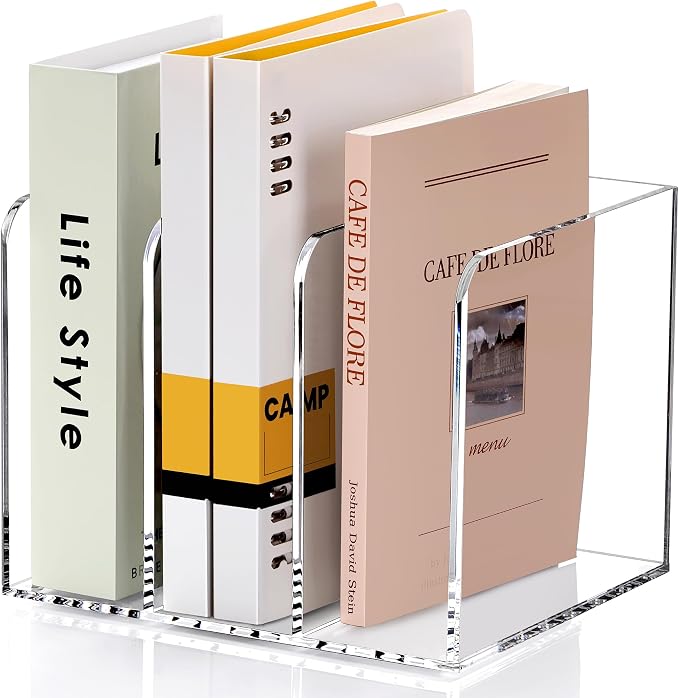 SANRUI Clear Acrylic File Organizer by SANRUI
