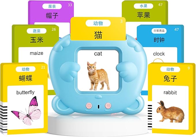 Chinese & English Talking Flash Cards by AHJ
