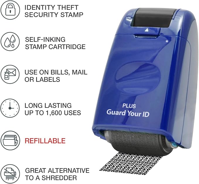 Guard Your ID Identity Protection Stamp Roller - Image 4
