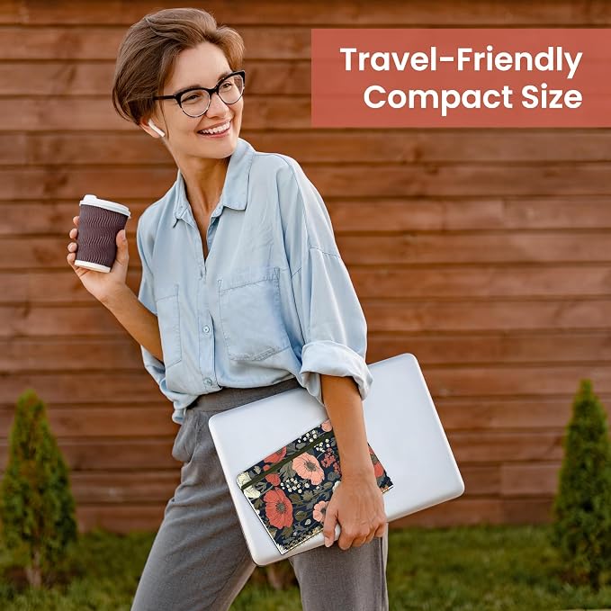Taja Spiral Lined Journal for Women, Notebook for Work - Image 6