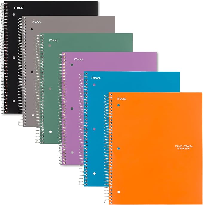 Five Star Spiral Notebook + Study App, 1 Subject, Graph Ruled Paper, 8-1/2" x - Image 8