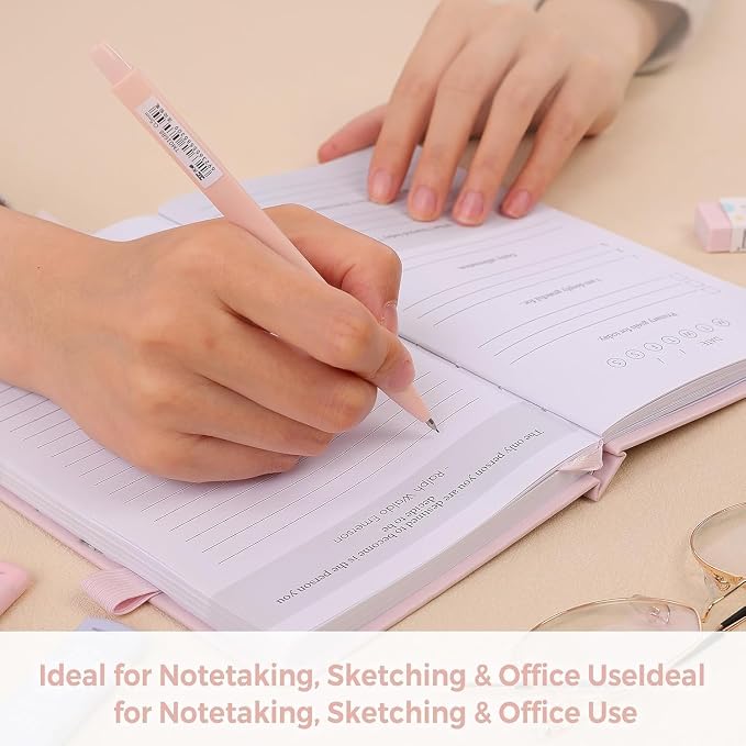 SKYDUE Cute Mechanical Pencils Set, 0.5mm & 0.7mm Mechanical Pencils, Pastel - Image 6