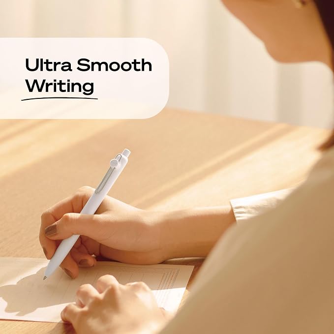 uniball™ Zento Gel Pens, 0.7mm Medium Point, Retractable, Smooth Writing - Image 2