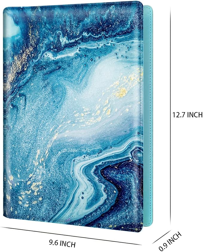 Padfolio Business, Resume Portfolio Folder, Leather Interview Organizer - Image 3