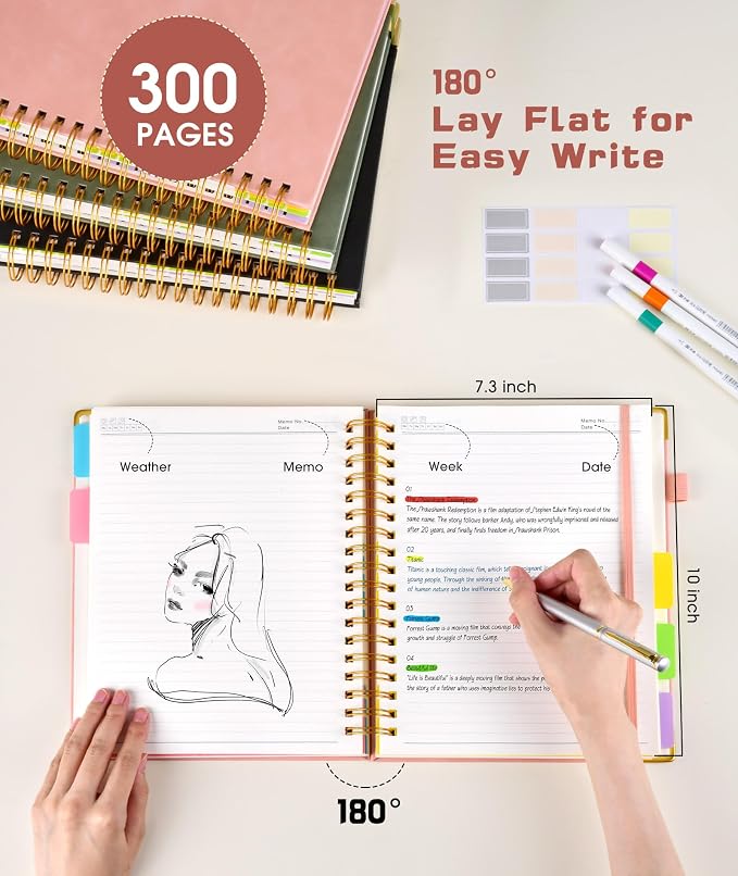 Hardcover Spiral Notebook Journal - Image 6