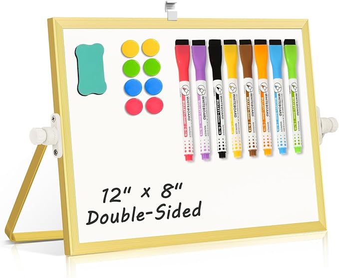 Double-Sided Magnetic White Board by AMUSIGHT