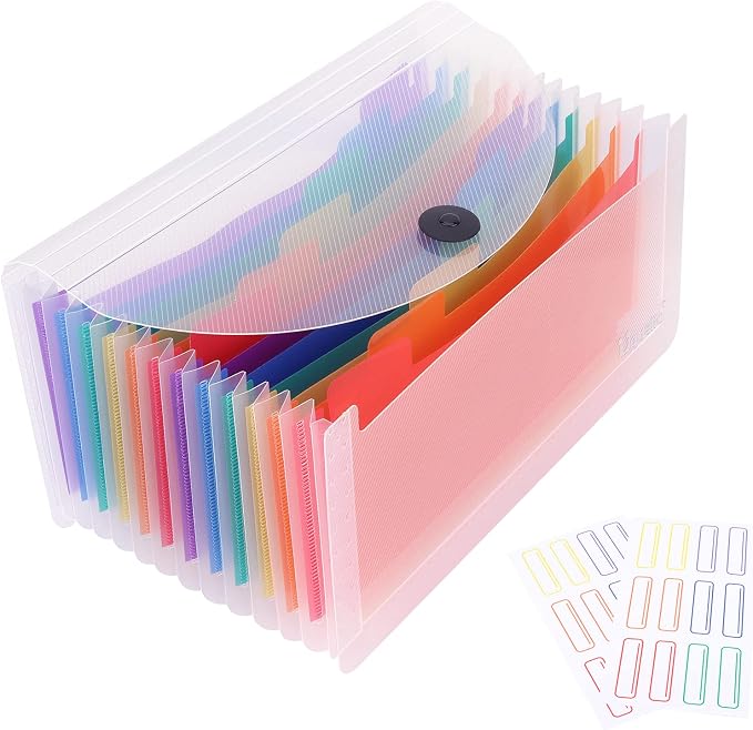 Uquelic Stand Receipt Organizer Folder by Uquelic