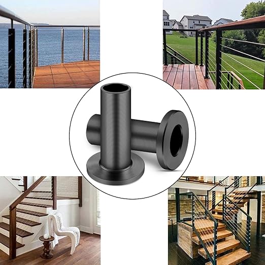 CKE 100 Pack T316 Stainless Steel Black Protector Sleeves - Image 6