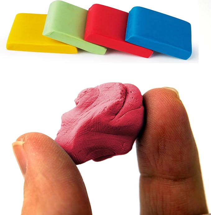 Mr. Pen- Kneaded Erasers, 1.37"x1.4", 16 Pack, Colorful | Soft Moldable Art - Image 5