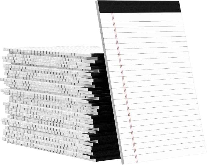 36 Pack Legal Pads 5x8, Small Notepad, College Ruled Writing Pads, Small Note by WelcometoVishoitty