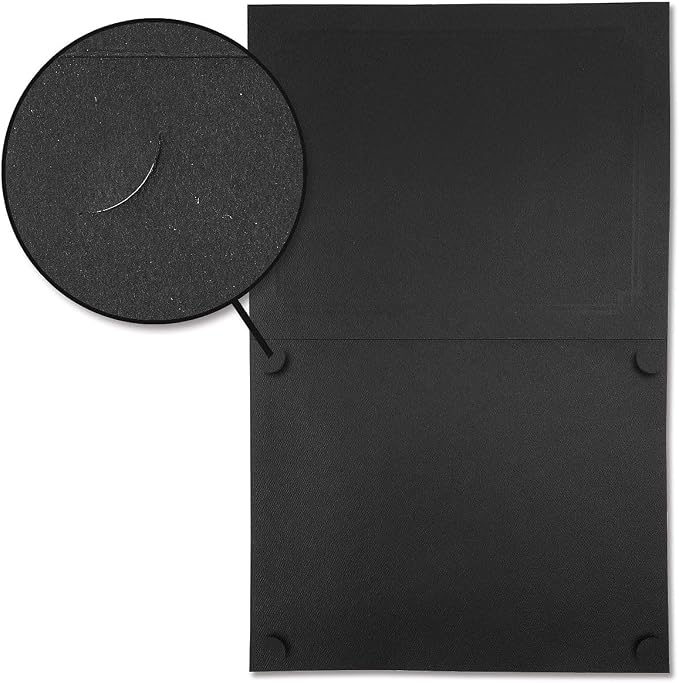 Plain Black Certificate Folders - Image 6