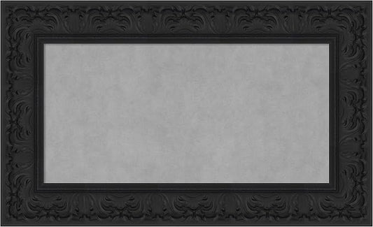 Amanti Art Black Framed Magnetic Board 19x31 Small Vision Board by AmantiArt