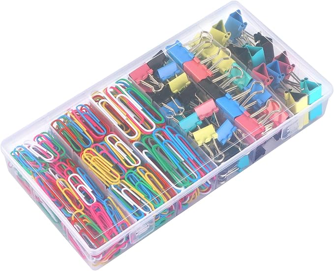 Paper Clips Binder Clips by AnutriON