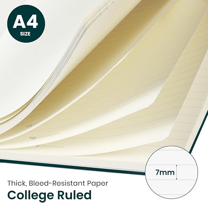 Taja Large Spiral Lined Journal - Image 2