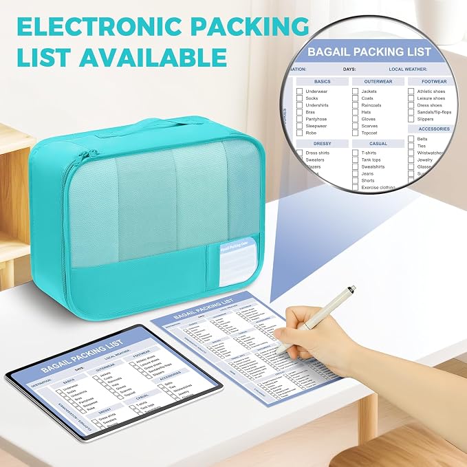 BAGAIL 9 Set Packing Cubes - Image 5