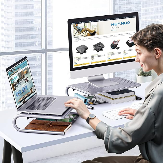 HUANUO Monitor & Laptop Stand - Image 5