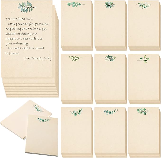 Spiareal 100 Pcs Blank Note Cards Blank Decorative Notecards Index Cards Bulk by Spiareal