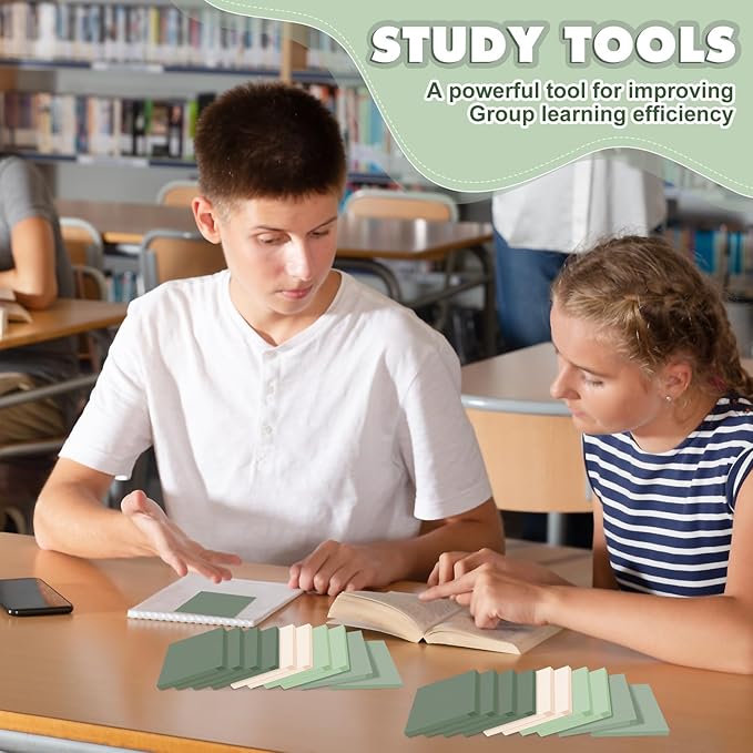 Fainne 24 Pack Sticky Notes Bulk Back to School Supplies Self Stick Note Pads Paper Memo for Office First Day of School Student Teacher Essentials (2 x 2 Inches,Green)-DeskLoop Office