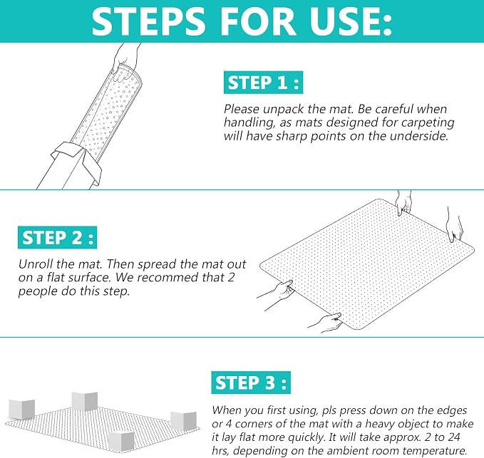 Office Chair Mat for Low Pile Carpet - Image 8
