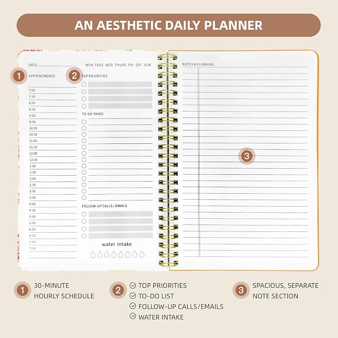 Stanoha Undated Daily Planner - Image 2