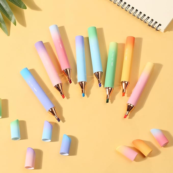 Mr. Pen- Glitter Highlighters, 8 Pack, Sunshine Colors | Chisel Tip Glitter - Image 7