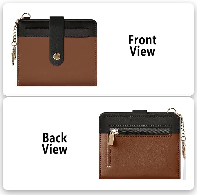 Airkit Small Wallet Women RFID, PU Leather Card Holder - Image 4